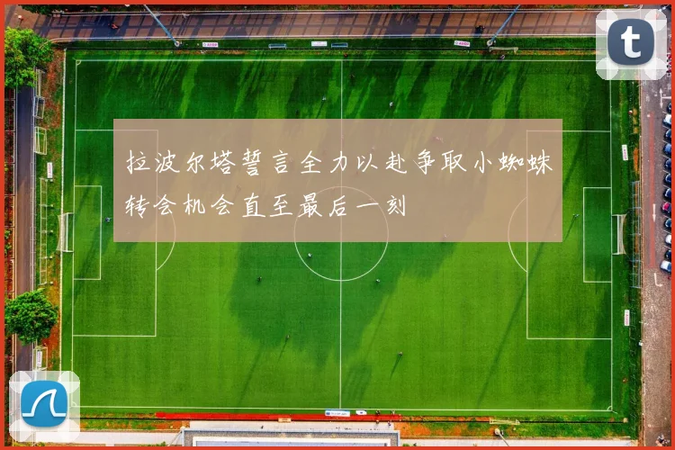 拉波尔塔誓言全力以赴争取小蜘蛛转会机会直至最后一刻